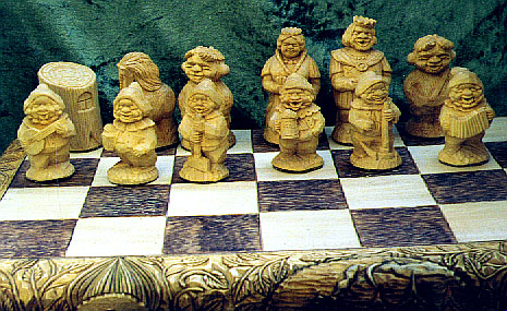  Художественные шахматы сказка